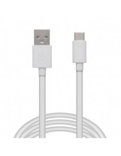 Cablu de date - USB Type-C - alb - 1 m