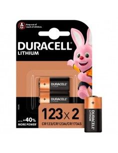 Baterii Duracell Ultra Litium Foto CR123A alcaline 3V 2buc