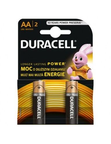 Baterii Duracell R6, Basic AA alcaline 2buc
