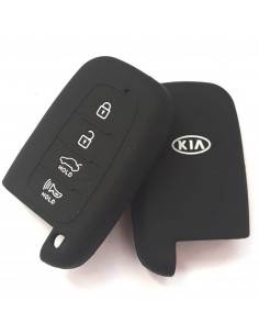 Husa cheie auto din silicon Kia cu 3 butoane + 1 buton...
