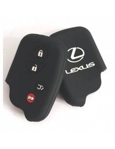 Husa cheie auto din silicon Lexus cu 3 butoane + 1 buton...