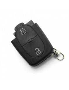 Audi - carcasă cheie cu 2 butoane, baterie 2032