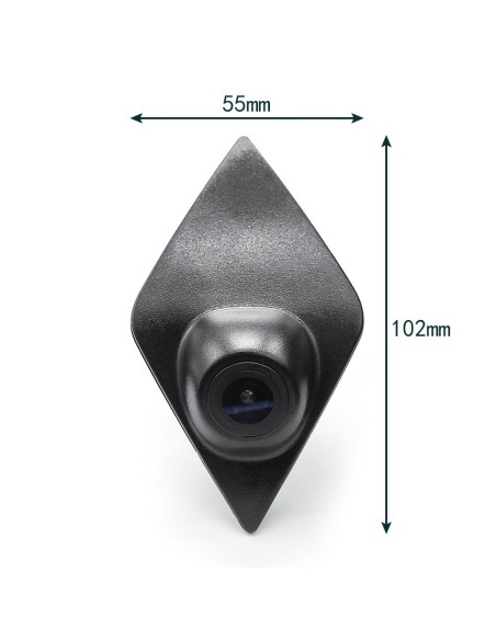 Camera frontala dedicata Renault cu montaj in sigla
