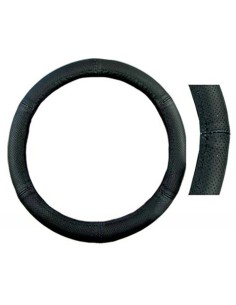 Husa volan piele naturala negru 42-43 cm