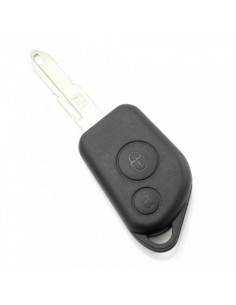 Citroen / Peugeot - Carcasa cheie cu 2 butoane si suport...