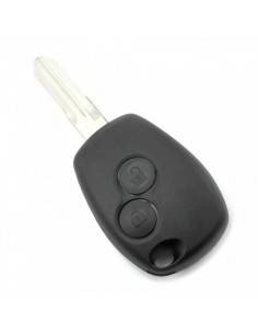 Dacia / Renault - Carcasa cheie cu 2 butoane și suport...