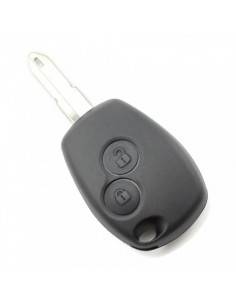 Dacia / Renault - Carcasa cheie cu 2 butoane si suport...