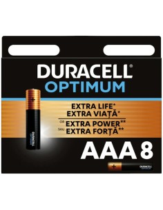 Baterii Duracell R3 AAA Optimum, 8buc