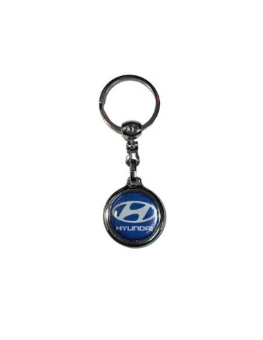 Breloc cheie compatibil Hyundai, albastru