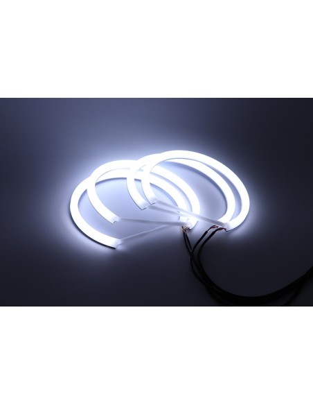 Kit Angel Eyes LED COTTON cu Semnalizare pentru BMW E36, 4x131mm