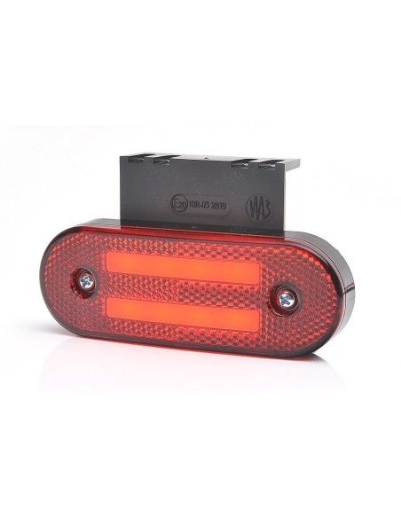 Lampa Gabarit Led 1224 W175 12V-24V Pozitie Rosu Was