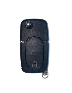Carcasa cheie Audi cu 2 butoane cu locas baterie 2032