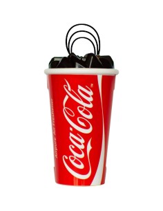 Odorizant Auto Airpure forma pahar plastic 3D Coca Cola...