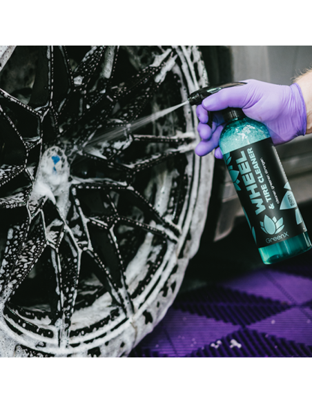 Solutie Curatare Jante GreenX Wheel and Tire Cleaner, 750ml