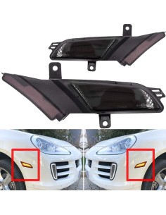Set 2 Lampi laterale semnalizare cu DRL pentru Porsche... 2