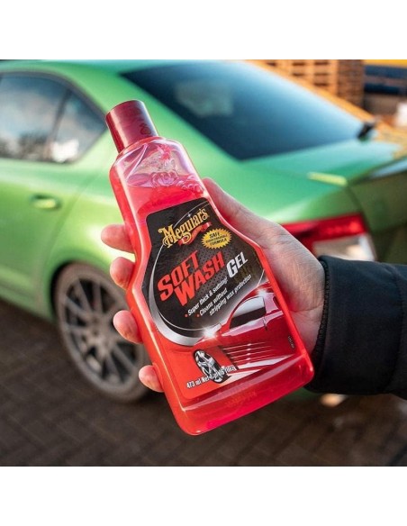 Sampon auto Gel Meguiar's Soft Wash Gel, 473ml